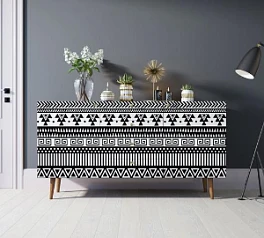 купить красивый Комод "Berber" с ящиками 19 принт арт BB14/Print_19 в интернет-магазине