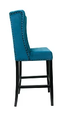 Дизайнерский барный стул Skipton Blue Velvet в интерьере