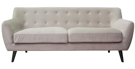 стильный Диван с мягкими подлокотниками Albert 3 цвет бежевый на заказ