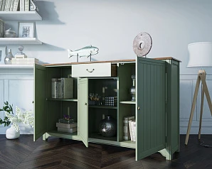 красивый Комод Olivia 3 двери/1 ящик арт GA5005 на заказ