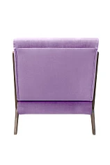 Низкое кресло Mody Purple в интерьере