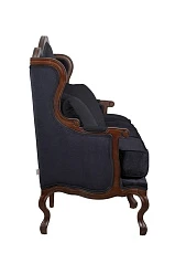 купить красивый Прямой трехместный диван Brody черный в интернет-магазине