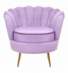 заказать Низкое кресло ракушка Pearl Purple