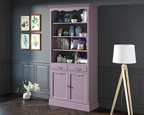 Книжный шкаф "Leontina Lavanda" арт ST9330L в интернет-магазине