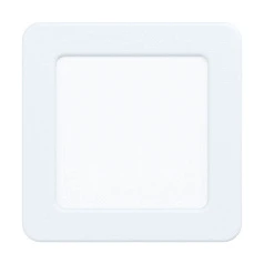 купить 99178 Светодиодный встраиваемый светильник FUEVA 5, 5,5W (LED), 117х117, ET26, 700lm, 4000K, сталь, белый/