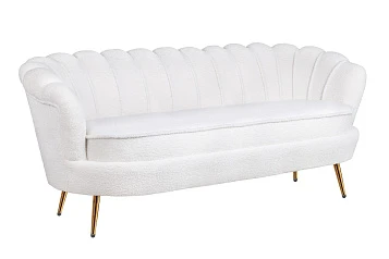 фото Трехместный диван ракушка Pearl Triple Boucle в интерьере