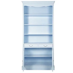 фото Книжный шкаф "Leontina Blue" арт ST9330B в интерьере