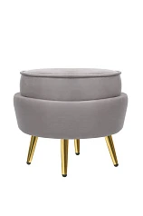 заказать Пуф Pearl Adorn Grey