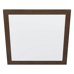 заказать 99475 Потолочный светильник PIGLIONASS, LED 32W, 4700lm, L645, B645, H55, сталь/пластик/дерево, белы