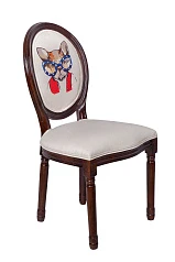 фото Стул Volker Bulldog Print в интерьере