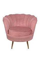 красивые Низкое кресло ракушка Pearl Pink V3 на заказ