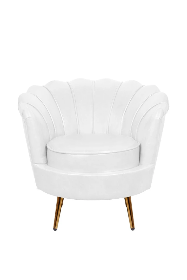 красивое Низкое кресло Pearl White на заказ