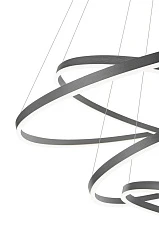 Люстра Orblaze 4 rings 1000 black в интернет-магазине