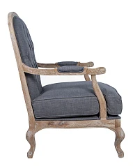 купить Кресло с пуфом Honesta Grey