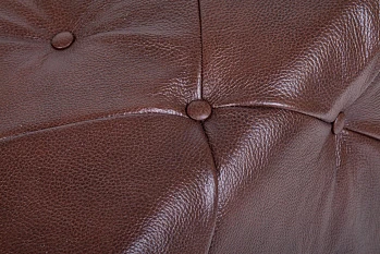 купить Дизайнерский пуф Amrit Brown Leather