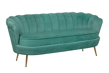 Диван ракушка Pearl Triple Green V2 на заказ в интернет-магазине