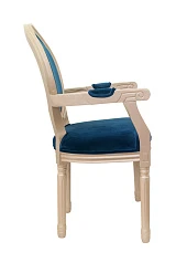 стильный Мягкий стул с подлокотниками Volker Arm Gold