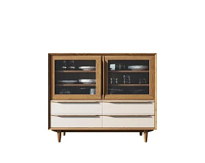 Буфет "Bruni white" низкий арт BR34WH на заказ в интернет-магазине
