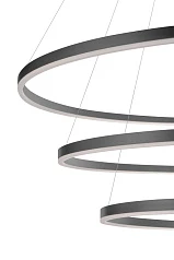 Люстра Orblaze 3 rings 600 black в интернет-магазине