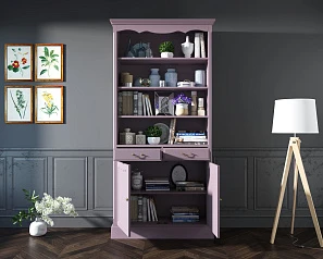 Книжный шкаф "Leontina Lavanda" арт ST9330L в интернет-магазине