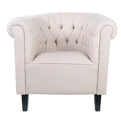 купить стильное Низкое кресло Swaun Beige в интернет-магазине