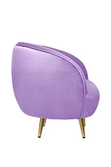 заказать стильное Мягкое кресло для гостиниц Small Benee Purple