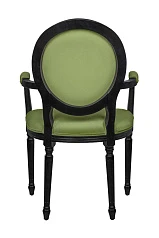 фото Мягкий стул с подлокотниками Delo Kora Arm Green в интерьере