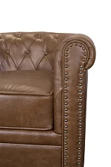 Кожаное кресло Karo Brown leather в интернет-магазине