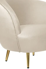 красивые Мягкое кресло Small Benee Beige на заказ