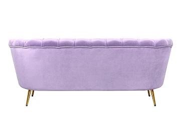 Диван ракушка для гостиниц Pearl Triple Purple