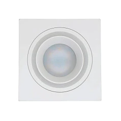 заказать 900454 Встраиваемый светильник CAROSSO, 35W (GU10), L93, B93, H25, алюминий, белый / пластик, белый