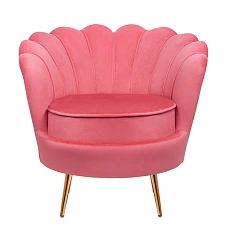купить Низкое кресло ракушка Pearl Karmin в интернет-магазине