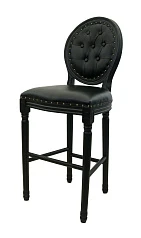 стильный Дизайнерский барный стул Filon Button Black