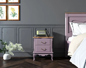 купить красивые Тумба leontina Lavanda на два ящика арт ST9302/2L в интернет-магазине