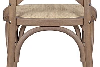 Стул Cross Back Brown в интерьере