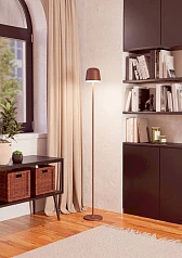 заказать 901751 Аккум. торшер сенсорн., димм. MANNERA-L, H1400, 4,3W(LED), IP54, 2400K, 3000K, 4000K, 440lm, алюминий, сталь, красно-бурый/пластик, белый