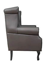 Каминное кожаное кресло Royal Brown V2
