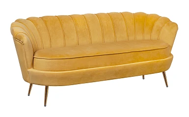 заказать Дизайнерский диван Pearl Triple Yellow