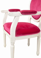 купить стильный Мягкий стул с подлокотниками Diella Pink