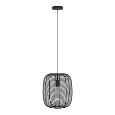 43965 Подвесной светильник (люстра) RINROE, 1X40W (E27), ?325, сталь, черный