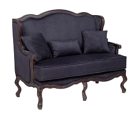 купить красивый Двухместный дизайнерский диван Brody Double Black