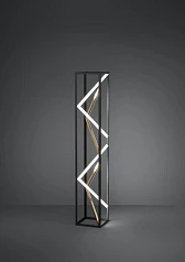 заказать стильные 390419 Светод торшер с рег-кой цветовой темп-ры PENELA, 23W(LED) ,2700-6500K, 2300lm, алюминий, сталь, черный, золотой