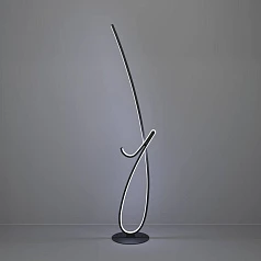 заказать 902349 Светодиодный торшер с регулировкой цветовой температуры CARDONCITO, 20W(LED), 2700K, 4000K, 6500K, 2400lm, сталь, черный, белый