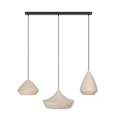 заказать стильные 390269 Люстра TORREMOLINOS, 3X28W (E27), L930, B365, H1500, сталь, черный/сталь, песочный