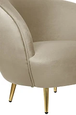 красивые Мягкое кресло Small Benee Taupe на заказ