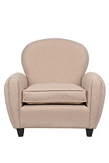 заказать стильное Кресло широкое Flog коричневое