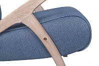 красивое Низкое кресло Fobos blue