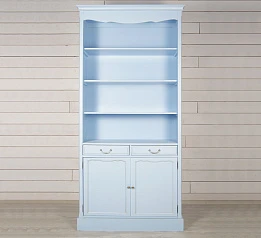 фото Книжный шкаф "Leontina Blue" арт ST9330B в интерьере