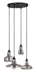 красивые Люстра Boretto Smoke Glass Round в интернет-магазине