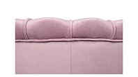 заказать Кресло ракушка Pearl Pink на черных ножках